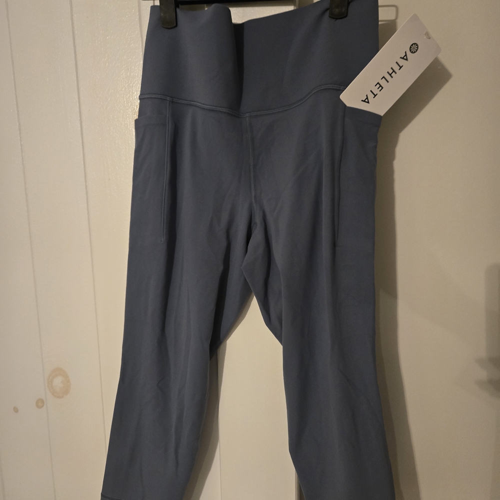 Athleta Women's Grey Capri Leggings